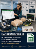Heilpraktiker - Handlungsfeld 18 gewerbliche Excel-Fragenkatalog Datenbank (Sofort-Download)