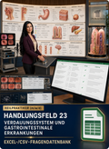 Heilpraktiker - Handlungsfeld 23 gewerbliche Excel-Fragenkatalog Datenbank (Sofort-Download)