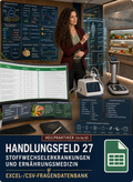Heilpraktiker - Handlungsfeld 27 gewerbliche Excel-Fragenkatalog Datenbank (Sofort-Download)