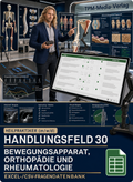 Heilpraktiker - Handlungsfeld 30 gewerbliche Excel-Fragenkatalog Datenbank (Sofort-Download)