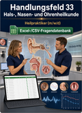 Heilpraktiker - Handlungsfeld 33 gewerbliche Excel-Fragenkatalog Datenbank (Sofort-Download)