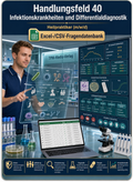 Heilpraktiker - Handlungsfeld 40 gewerbliche Excel-Fragenkatalog Datenbank (Sofort-Download)