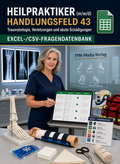 Heilpraktiker - Handlungsfeld 43 gewerbliche Excel-Fragenkatalog Datenbank (Sofort-Download)