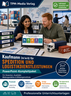 PowerPoint-Komplettpaket für die Ausbildung zum Kaufmann (m/w/d) für Spedition und Logistikdienstleistungen