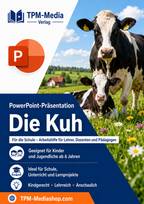 Kühe PowerPoint Präsentation für den Schuleinsatz - Download-Version