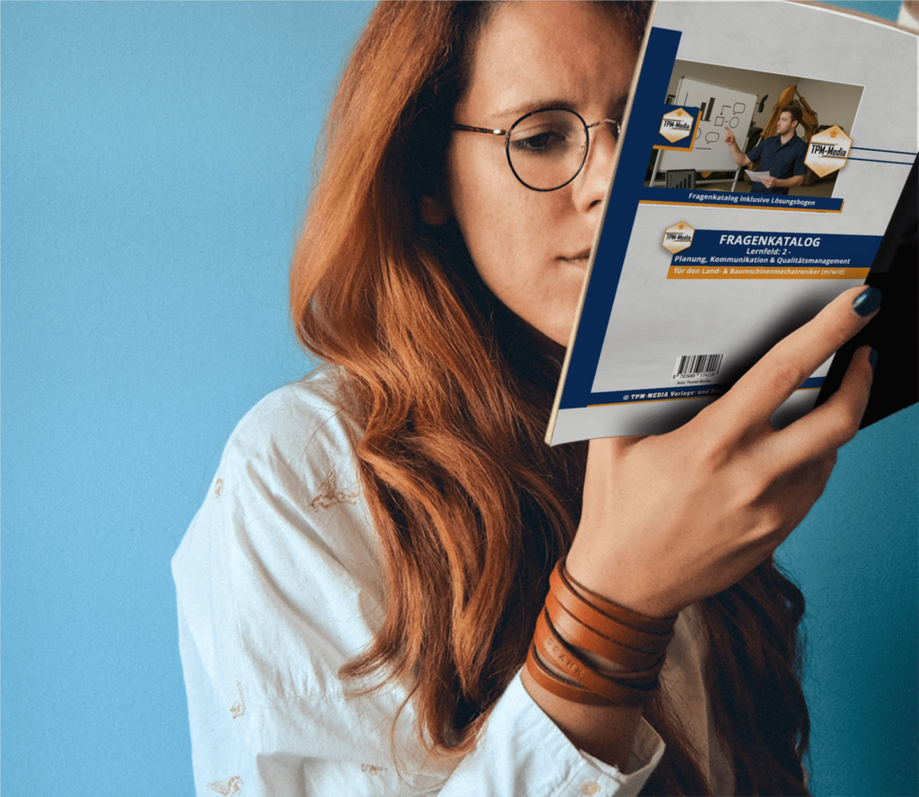 Fragenkatalog Land- & Baumaschinenmechatroniker (m/w/d) – LF 2 für optimale Prüfungsvorbereitung - TPM-Media Verlag