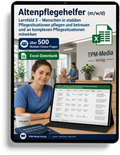 Altenpflegehelfer - Lernfeld 3 gewerbliche Excel-Fragenkatalog Datenbank (Sofort-Download)