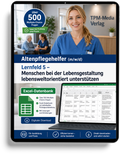 Altenpflegehelfer - Lernfeld 5 gewerbliche Excel-Fragenkatalog Datenbank (Sofort-Download)