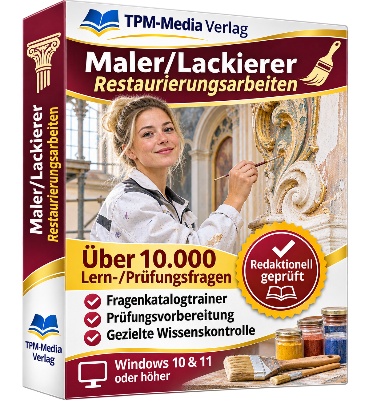 Maler/Lackierer Restaurierungsarbeiten Fragenkatalogtrainer Download (WIN)