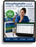 Altenpflegehelfer - Lernfeld 10 gewerbliche Excel-Fragenkatalog Datenbank (Sofort-Download)