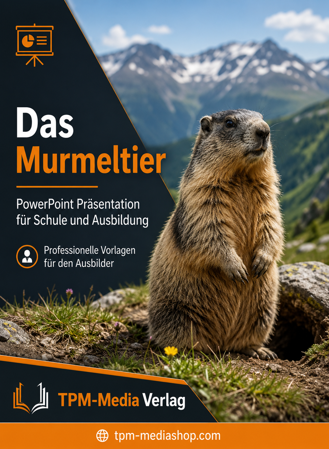 Murmeltier  PowerPoint Präsentation Schule - Download-Version für den Schuleinsatz