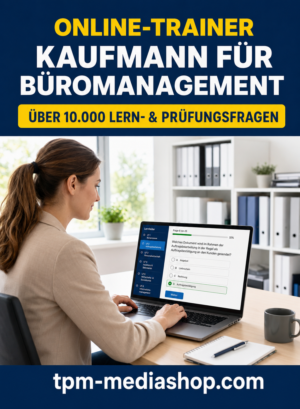 Kaufmann für Büromanagement PRO Online-Trainer