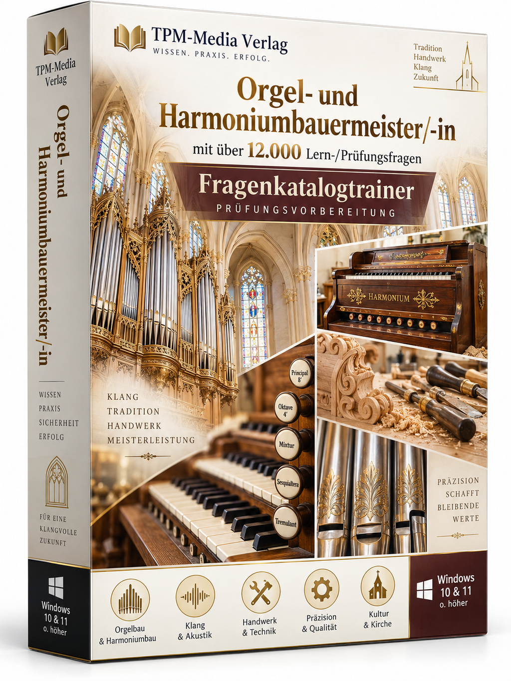 Orgel- und Harmoniumbauermeister HWK Fragenkatalogtrainer Download (WIN)