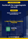 Fachkraft für Lagertechnik Lernfeld 1 Excel-/CSV-Fragenkatalog-Datenbank mit 1500 MC Fragen