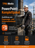 PowerPoint-Ausbildung Feuerungs- und Schornsteinbauer Komplettpaket für die Ausbildung (m/w/d)