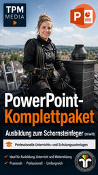 PowerPoint-Komplettpaket für die Ausbildung zum Schornsteinfeger (m/w/d) - TPM-Media Verlag