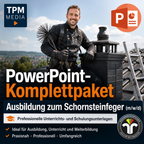 PowerPoint-Komplettpaket für die Ausbildung zum Schornsteinfeger (m/w/d) - TPM-Media Verlag
