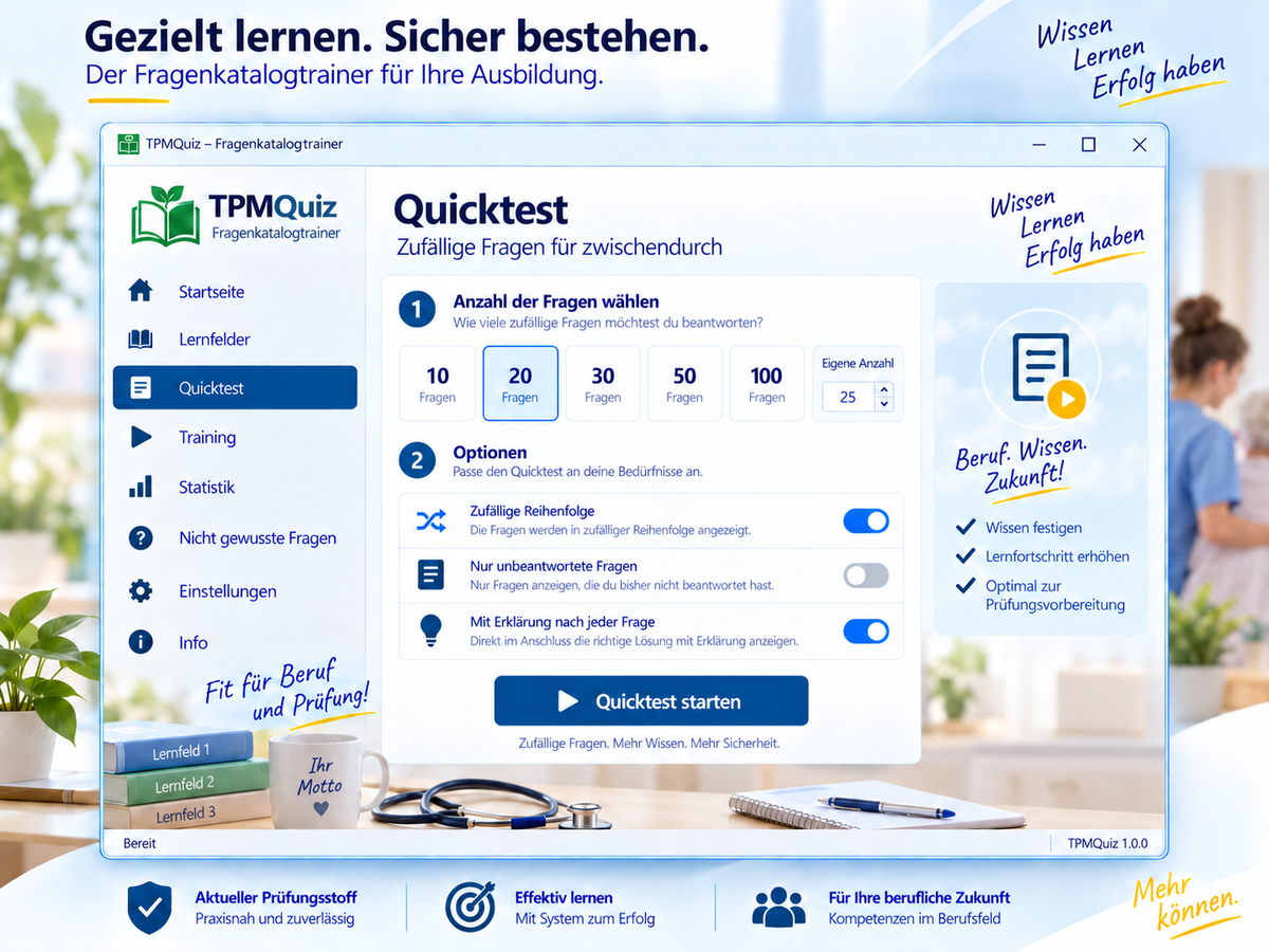 Fachkraft für Gastronomie - Fragenkatalogtrainer mit über 10.000 Lernfragen Download (WIN)