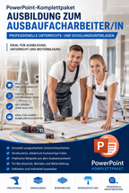 PowerPoint-Komplettpaket - Ausbildung zum Ausbaufacharbeiter/in - TPM-Media Verlag