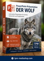 Der Wolf PowerPoint Präsentation Schule - Download-Version für den Schuleinsatz