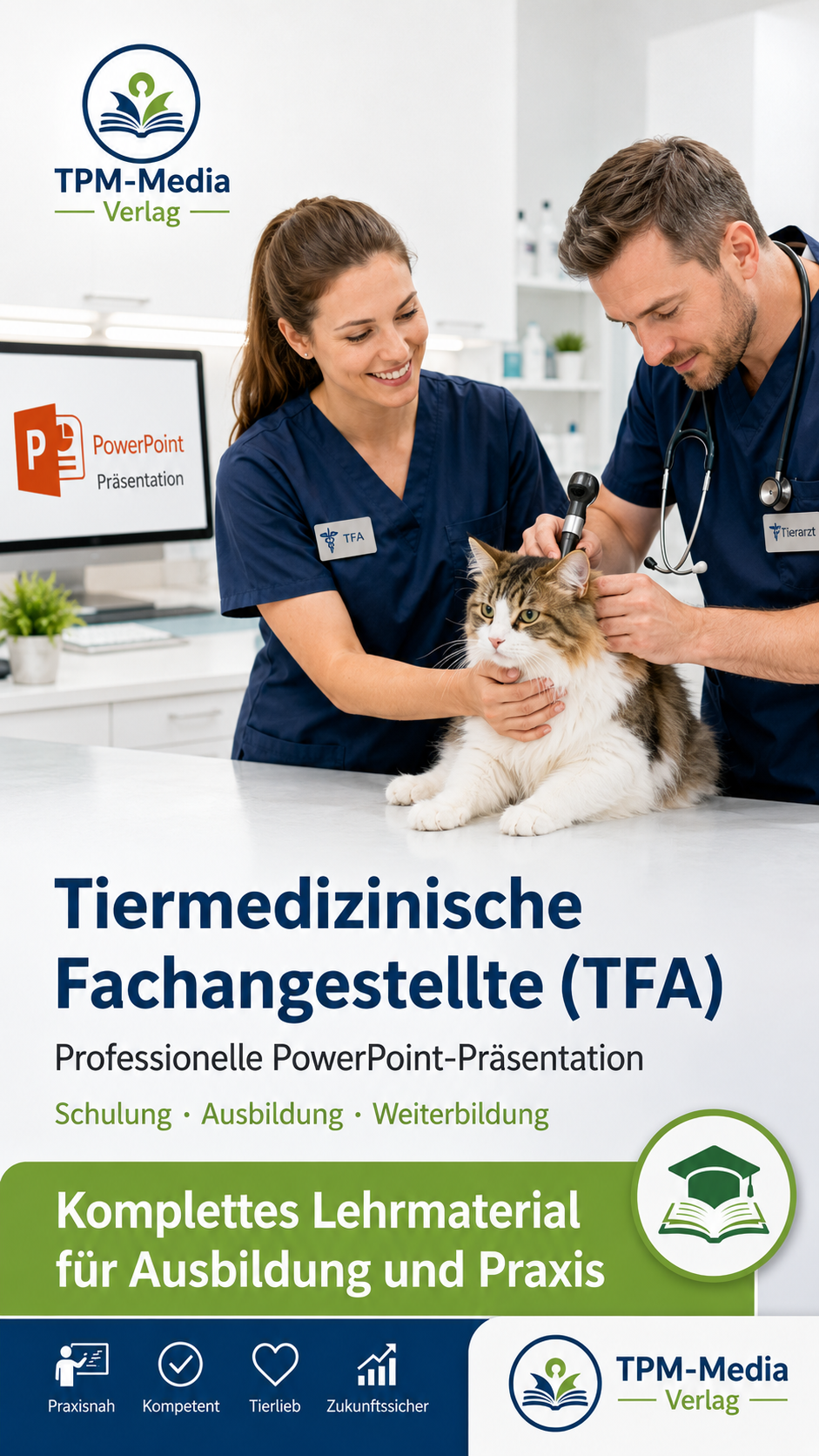 PowerPoint-Komplettpaket für die Ausbildung zum Tiermedizinische Fachangestellte (r) - TPM-Media Verlag