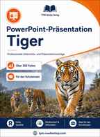 Tiger PowerPoint Präsentation Schule - Download-Version für den Schuleinsatz