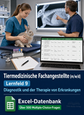 Tiermedizinischer Fachangestellte - Lernfeld 9 gewerbliche Excel-Fragenkatalog Datenbank (Sofort-Download)
