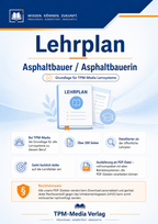 Lehrplan Asphaltbauer (m/w/d) eBook (Download-Version)