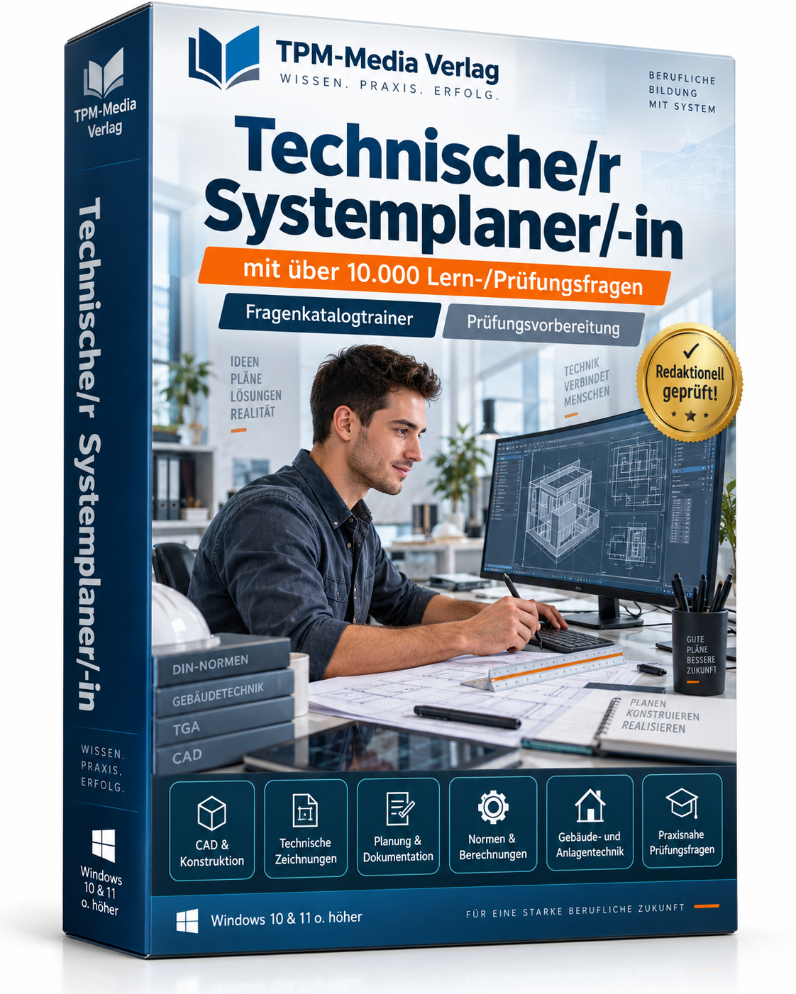 Technische/-r Systemplaner/-in Fragenkatalogtrainer Download (WIN) – Produktbild 2