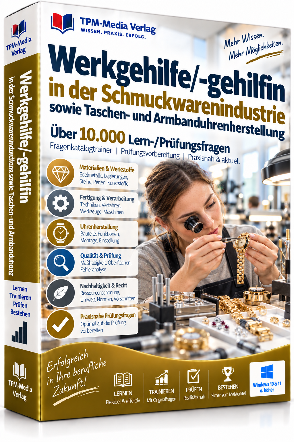 Werkgehilfe/-gehilfin Schmuckwarenindustrie, Taschen- und Armbanduhrindustrie – Produktbild 2