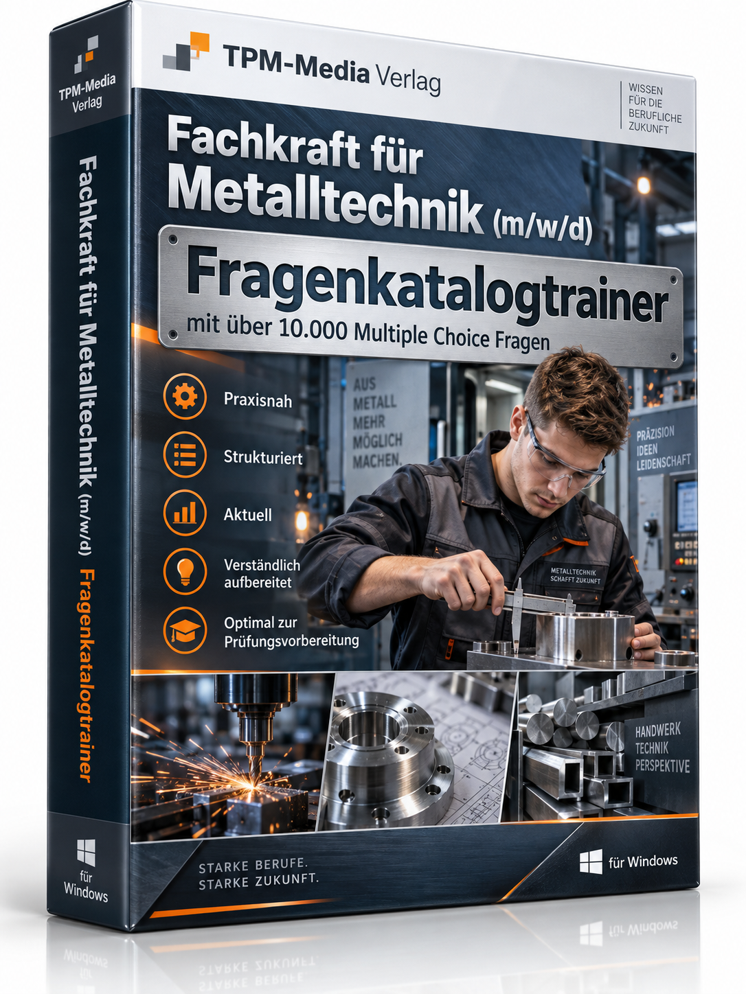 Fachkraft für Metalltechnik - Fragenkatalogtrainer - Download (WIN) – Produktbild 2