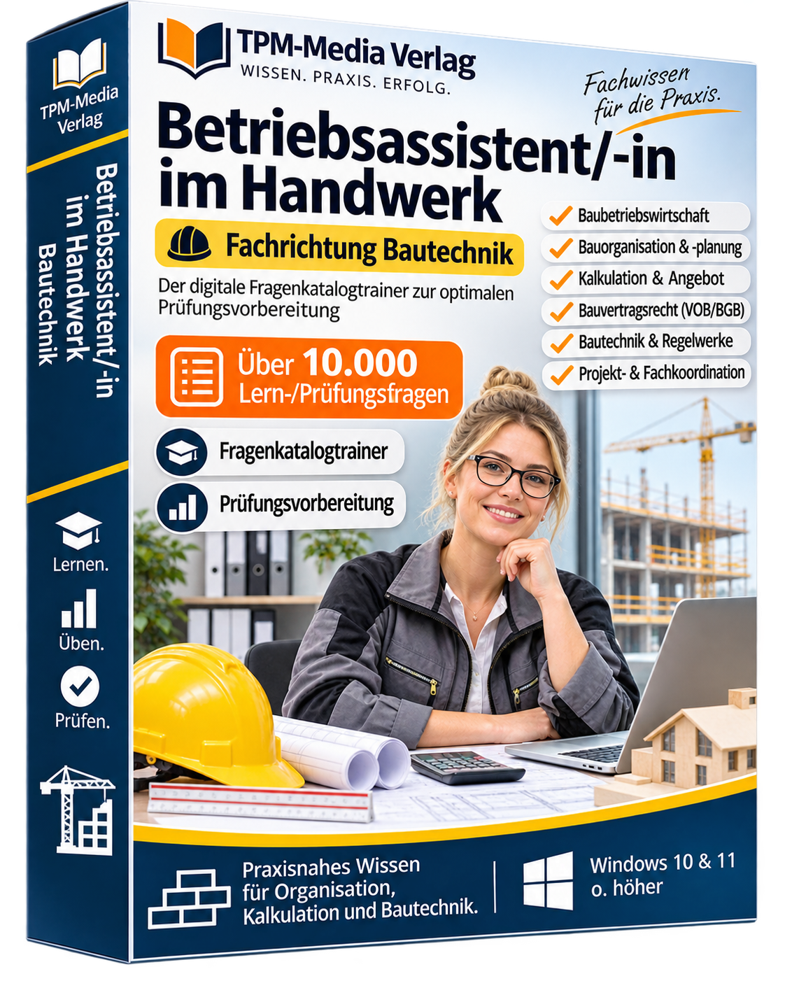 Betriebsassistent /-in Handwerk Bautechnik Fragenkatalogtrainer Download (WIN) – Produktbild 2