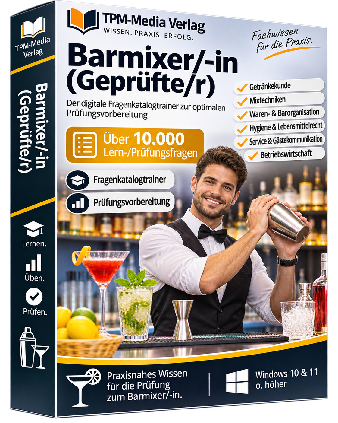 Barmixer /-in (Geprüfte/r) Fragenkatalogtrainer Download (WIN) – Produktbild 2