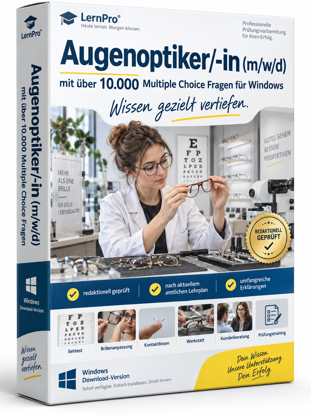 Augenoptiker/-in (m/w/d) - Fragenkatalogtrainer Download (WIN) – Produktbild 2