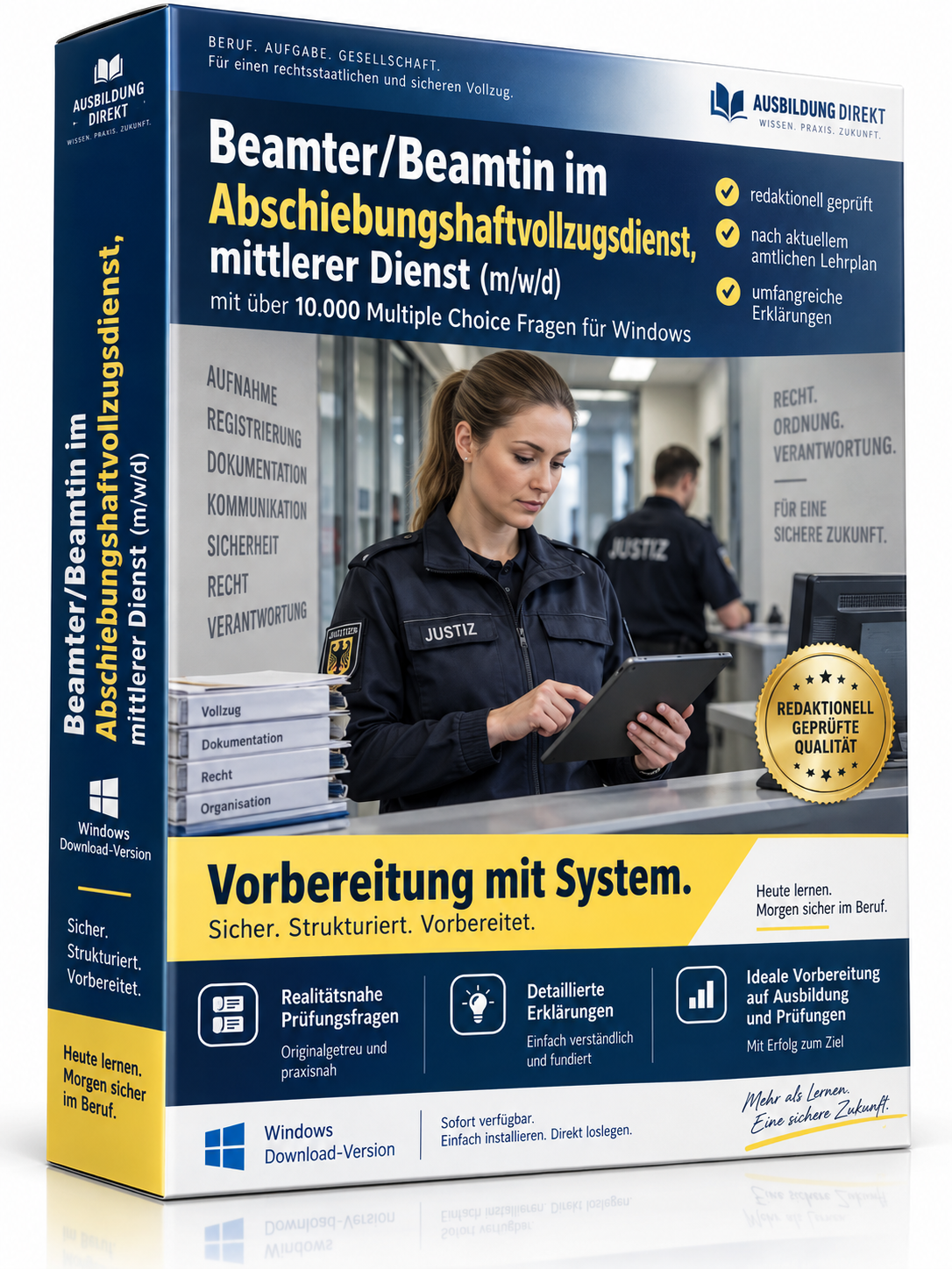 Beamter/Beamtin im Abschiebungshaftvollzugsdienst, mittlerer Dienst - Download – Produktbild 2