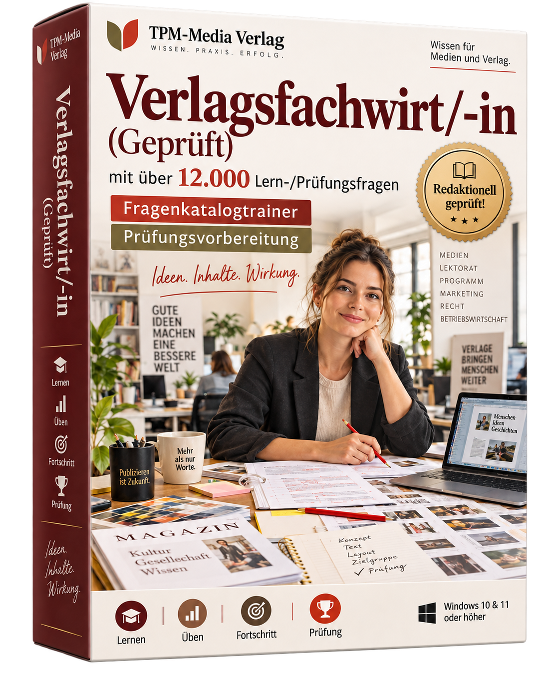 Verlagsfachwirt/ -in Fragenkatalogtrainer 12.000 Lernfragen Download (WIN) – Produktbild 2