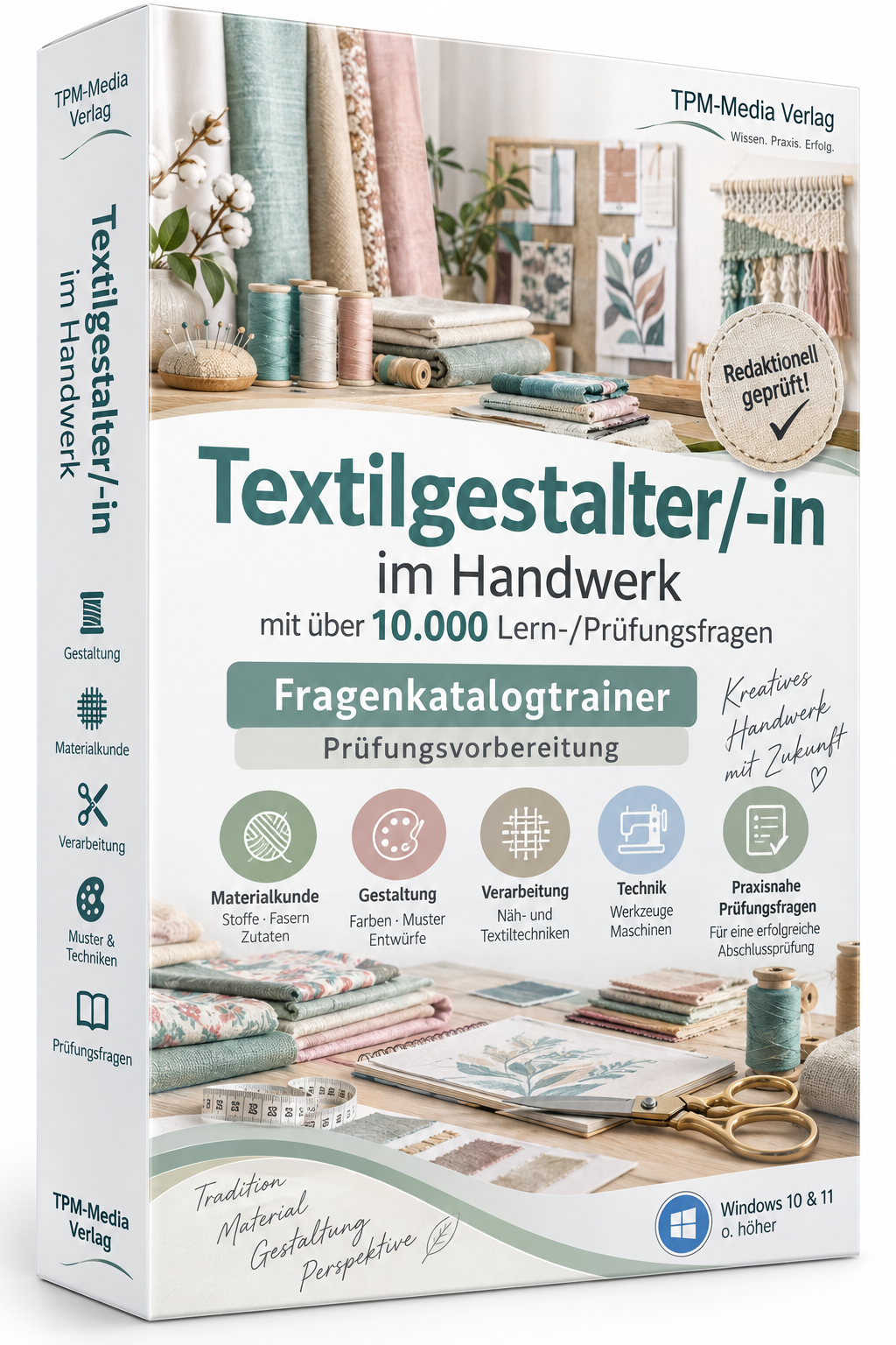 Textilgestalter/-in im Handwerk Fragenkatalogtrainer Download (WIN) – Produktbild 2