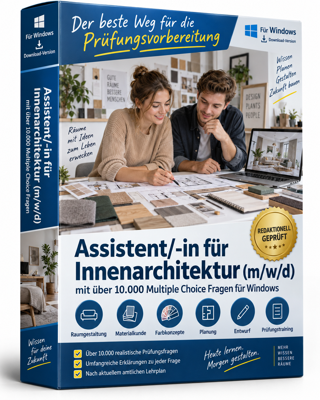 Assistent/-in für Innenarchitektur (m/w/d) - Fragenkatalogtrainer Download – Produktbild 2
