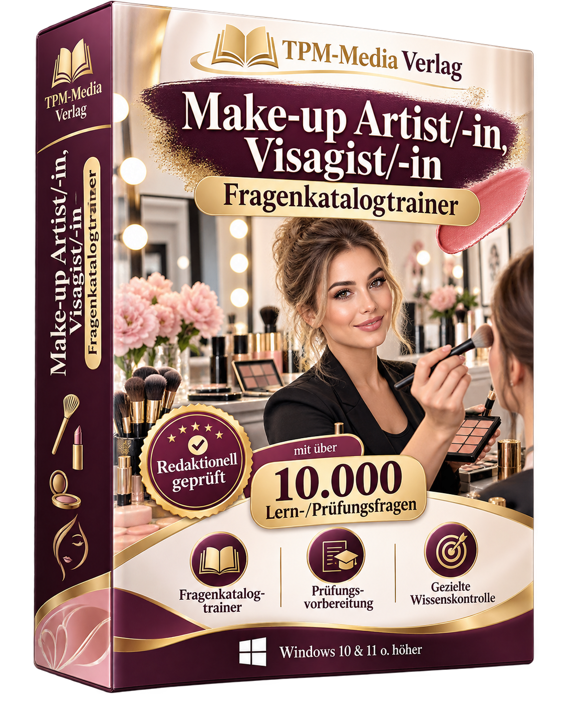 Make-up Artist/-in, Visagist/-in Fragenkatalogtrainer Download (WIN) – Produktbild 2
