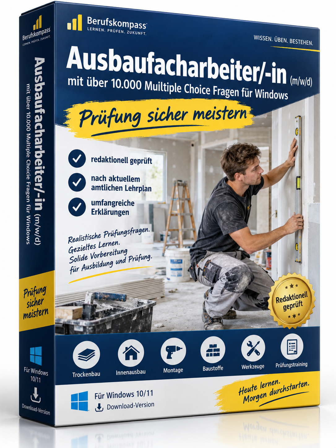 Ausbaufacharbeiter/-in (m/w/d) - Fragenkatalogtrainer Download (WIN) – Produktbild 2