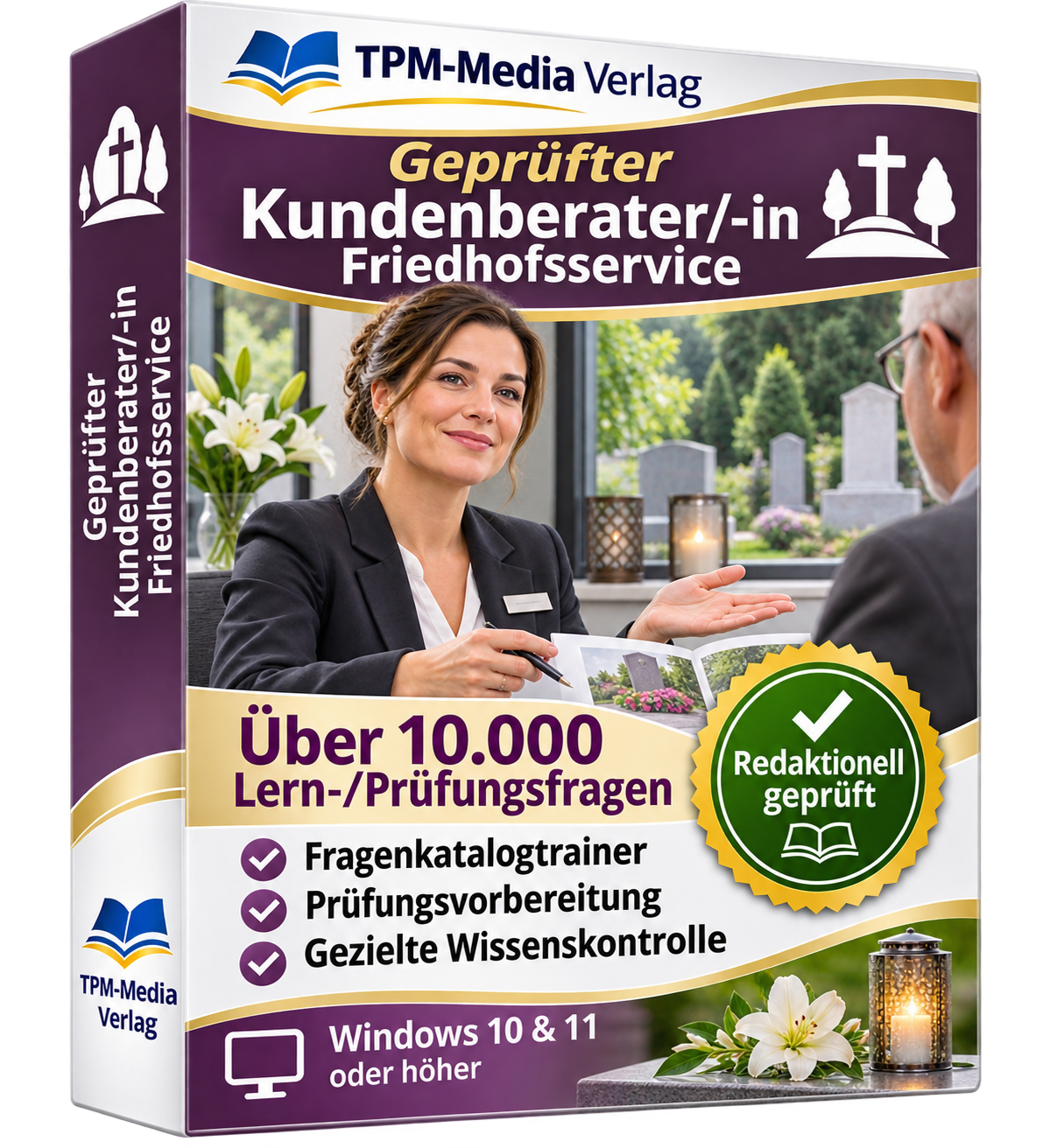 Geprüfter Kundenberater/-in Friedhofsservice Fragenkatalogtrainer Download (WIN) – Produktbild 2
