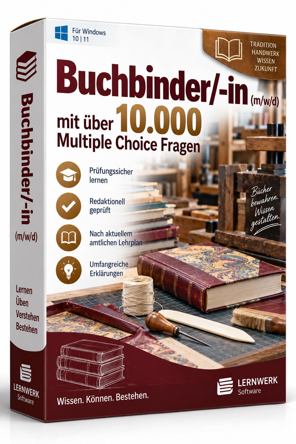 Buchbinder/-in (m/w/d) - Fragenkatalogtrainer - Download WIN – Produktbild 2
