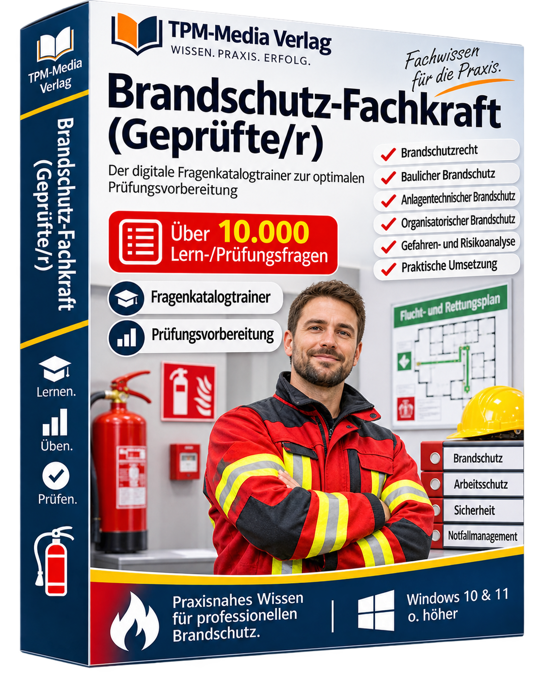 Brandschutz-Fachkraft (Geprüfte/r) Fragenkatalogtrainer Download (WIN) – Produktbild 2