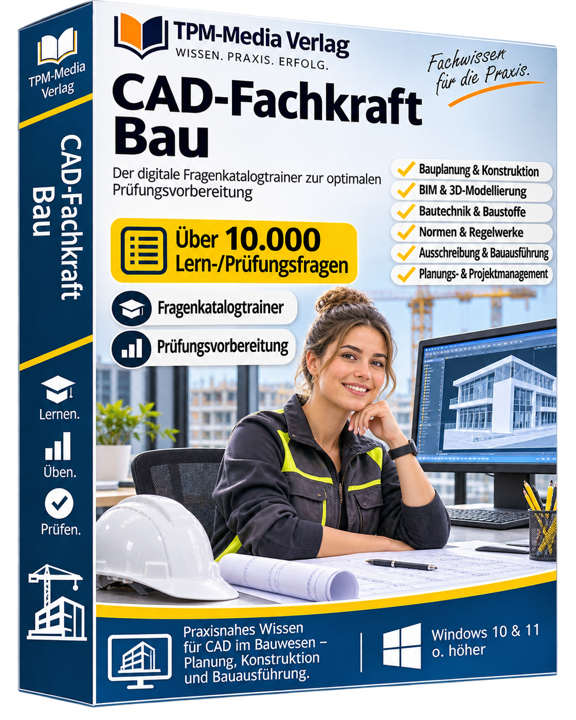 CAD-Fachkraft Bau Fragenkatalogtrainer Download (WIN) – Produktbild 2