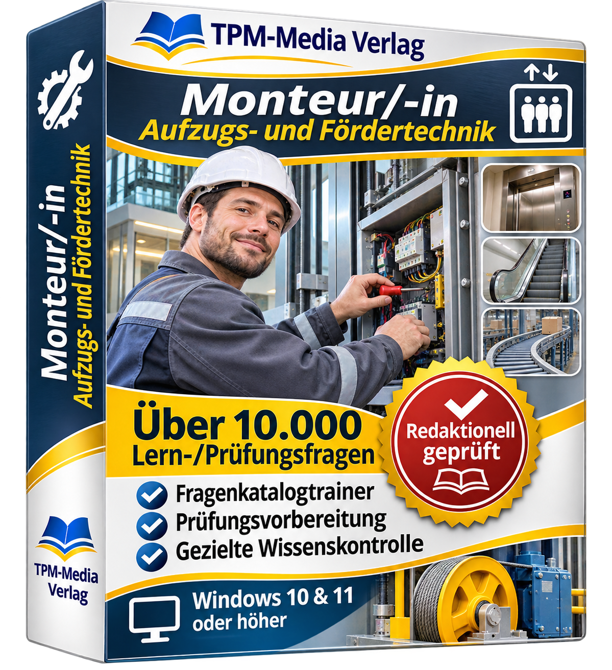 Monteur/-in Aufzugs- und Fördertechnik Fragenkatalogtrainer Download (WIN) – Produktbild 2