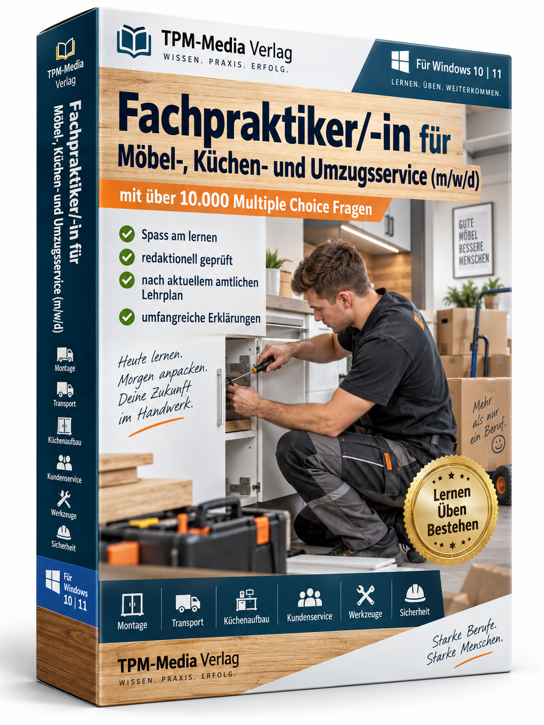Fachpraktiker/-in für Möbel-, Küchen- und Umzugsservice - Fragenkatalogtrainer – Produktbild 2