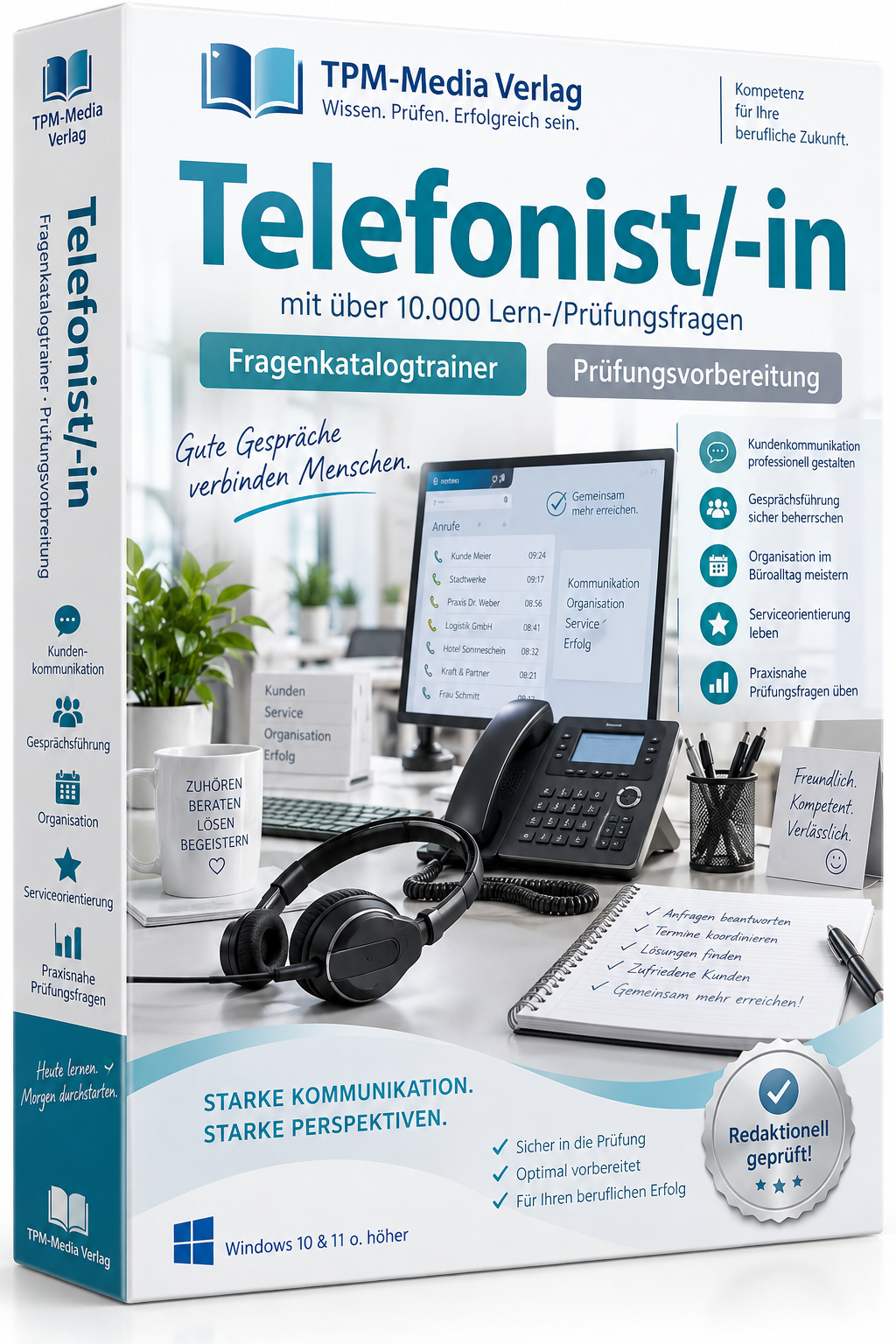 Telefonist/-in Fragenkatalogtrainer Download (WIN) – Produktbild 2