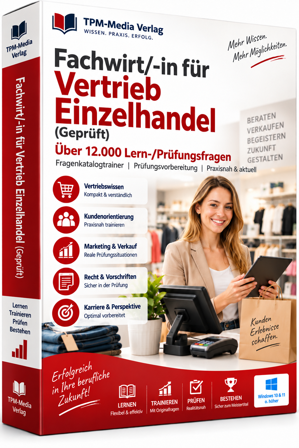 Fachwirt /-in für Vertrieb Einzelhandel Fragenkatalogtrainer Download (WIN) – Produktbild 2