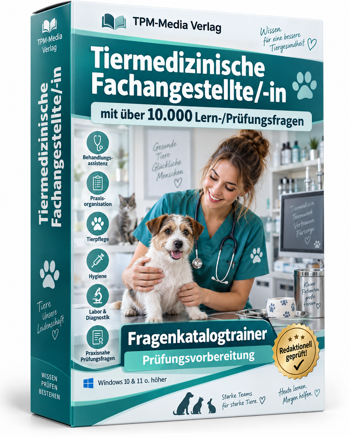 Tiermedizinische/-r Fachangestellte/-in Fragenkatalogtrainer Download (WIN) – Produktbild 2