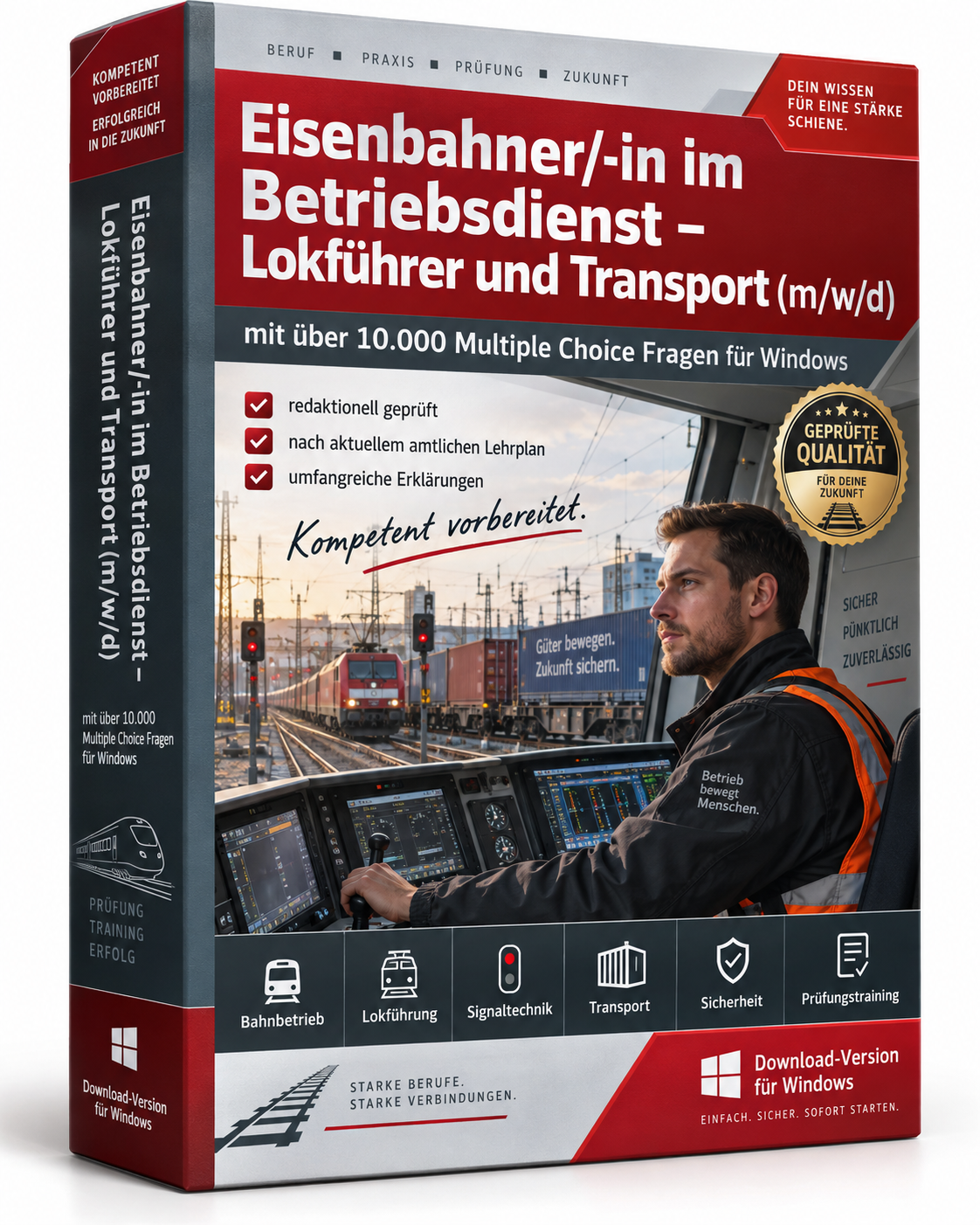Eisenbahner/-in im Betriebsdienst – Lokführer und Transport - Download (WIN) – Produktbild 2